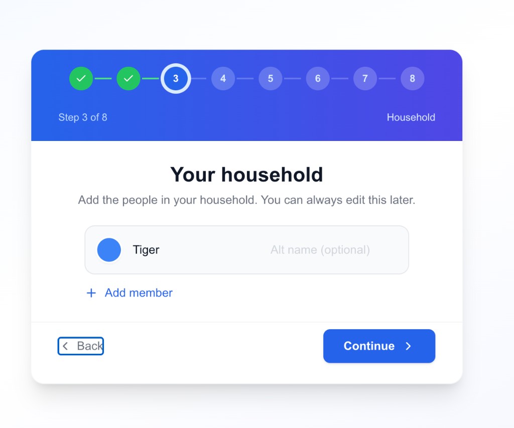Categories — Step 4 of 8